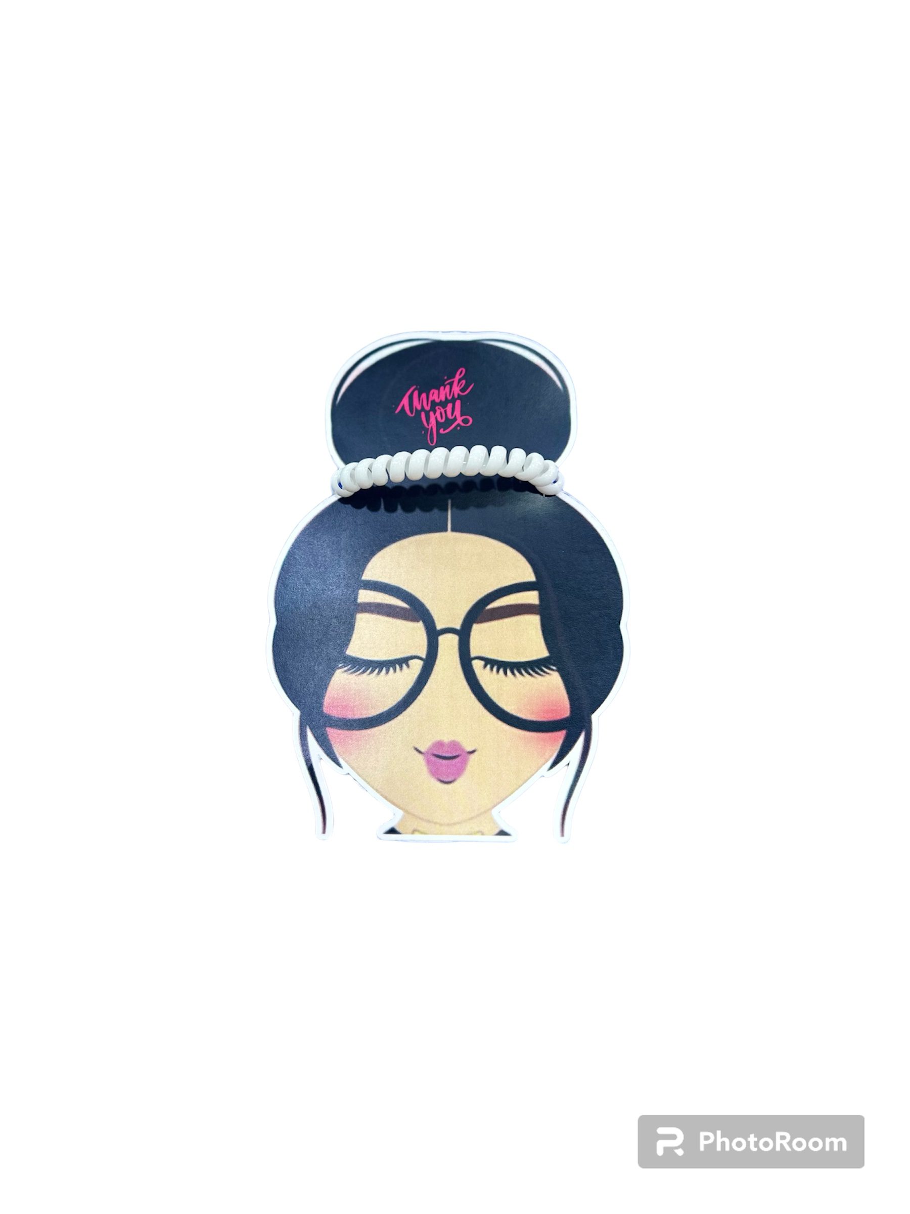 Hair Rings Gift Party elastici a molla idea regalo fine festa - immagine 3