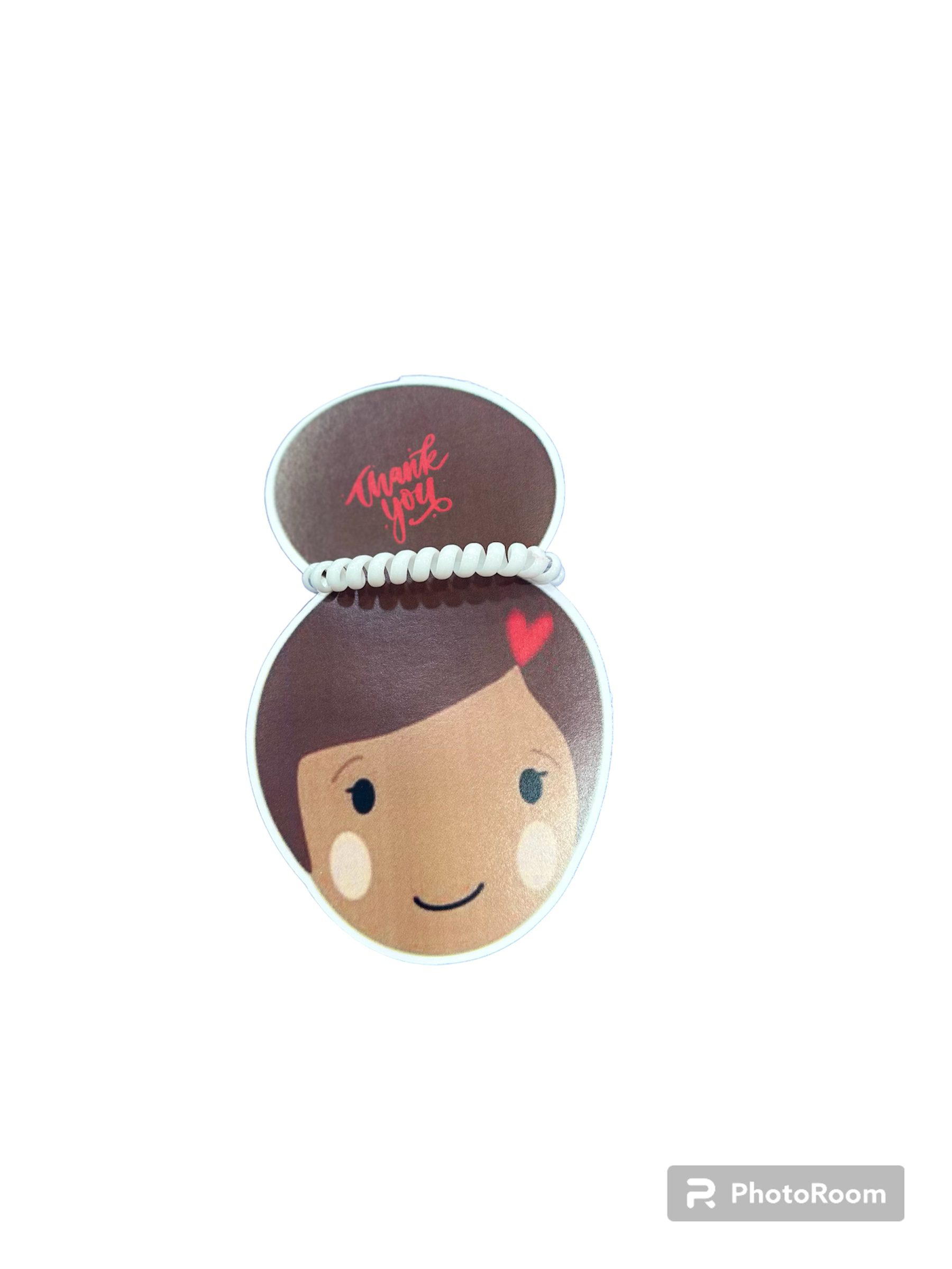 Hair Rings Gift Party elastici a molla idea regalo fine festa - immagine 2