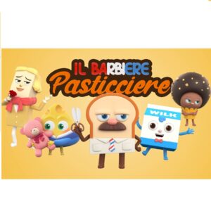 Cialda per torte su Ostia Barbiere Pasticciere Rettangolare