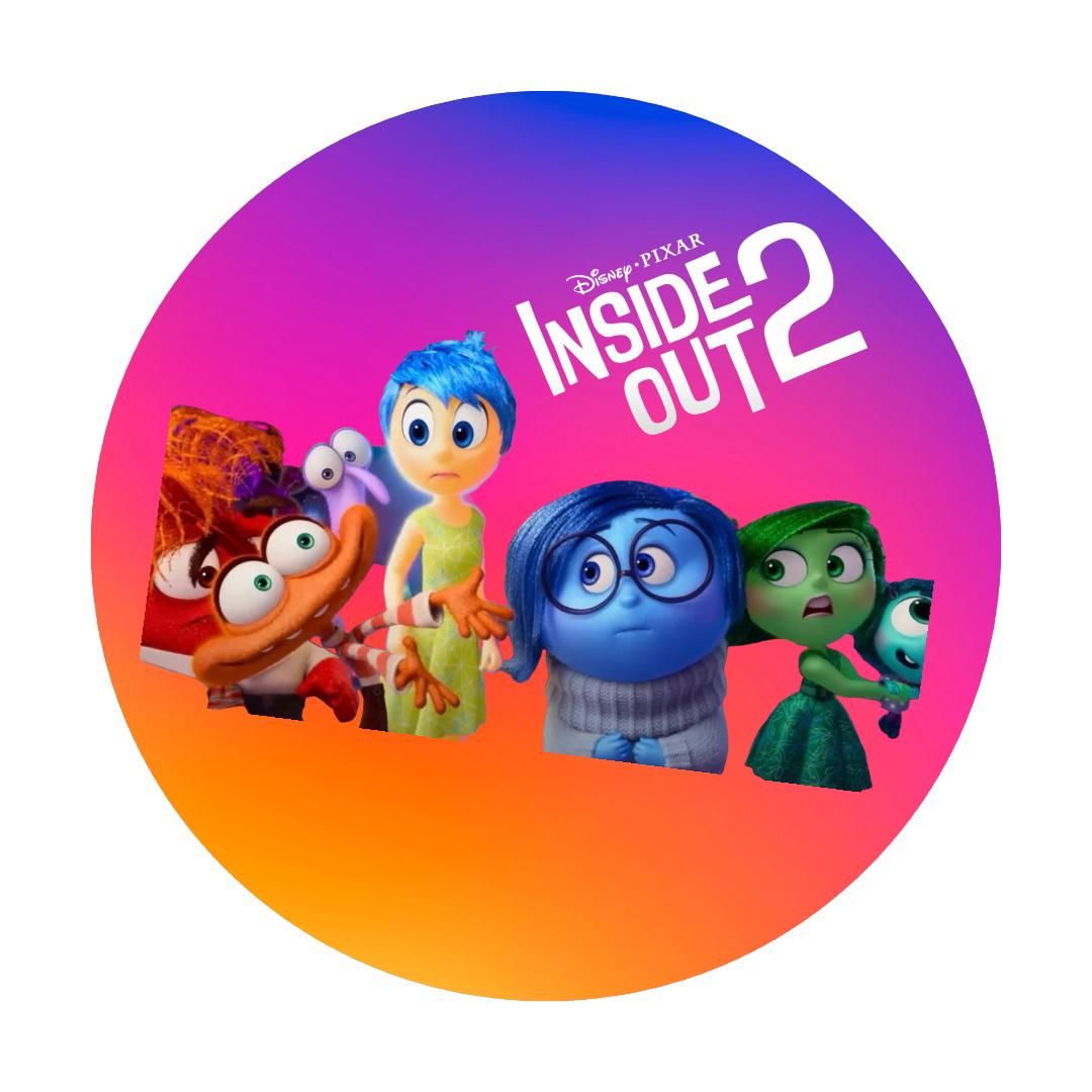 Cialda per torte su Ostia Inside Out 2 Personalizzabile