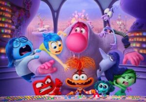 Cialda per torte su Zucchero Inside Out 2 Rettangolare Personalizzabile