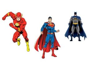 Sagoma personalizzata in polistirolo con stampa frontale Justice League modello a scelta