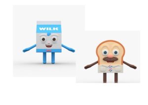 Sagoma in polistirolo con stampa frontale Il Barbiere Pasticciere modello a scelta