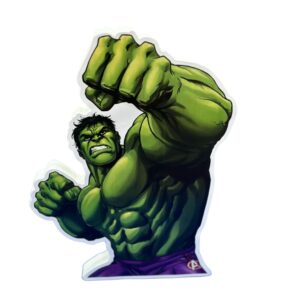 Sagoma in polistirolo Hulk