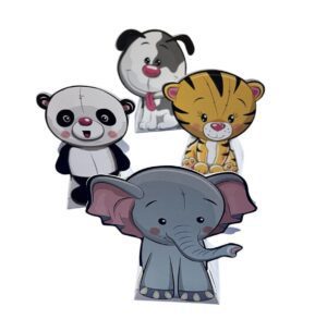 10 Scatole  portaconfetti Dolci Animaletti