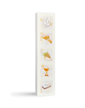 10 Scatole  portaconfetti  Cattedrale  Fiammifero con tre scomparti Comunione