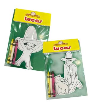 Curioso Come George Kit Disegno Crayola Personalizzabile Set da 10 pz
