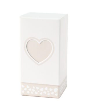 10 Scatole  portaconfetti  Mon Petite Coeur cipria