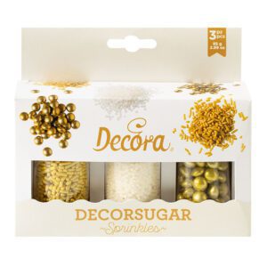 Set Decor Mix Bianco Oro gr 85