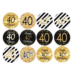 CIALDA SU ZUCCHERO 12 IMPRONTE COMPLEANNO 40 ANNI BISCOTTI