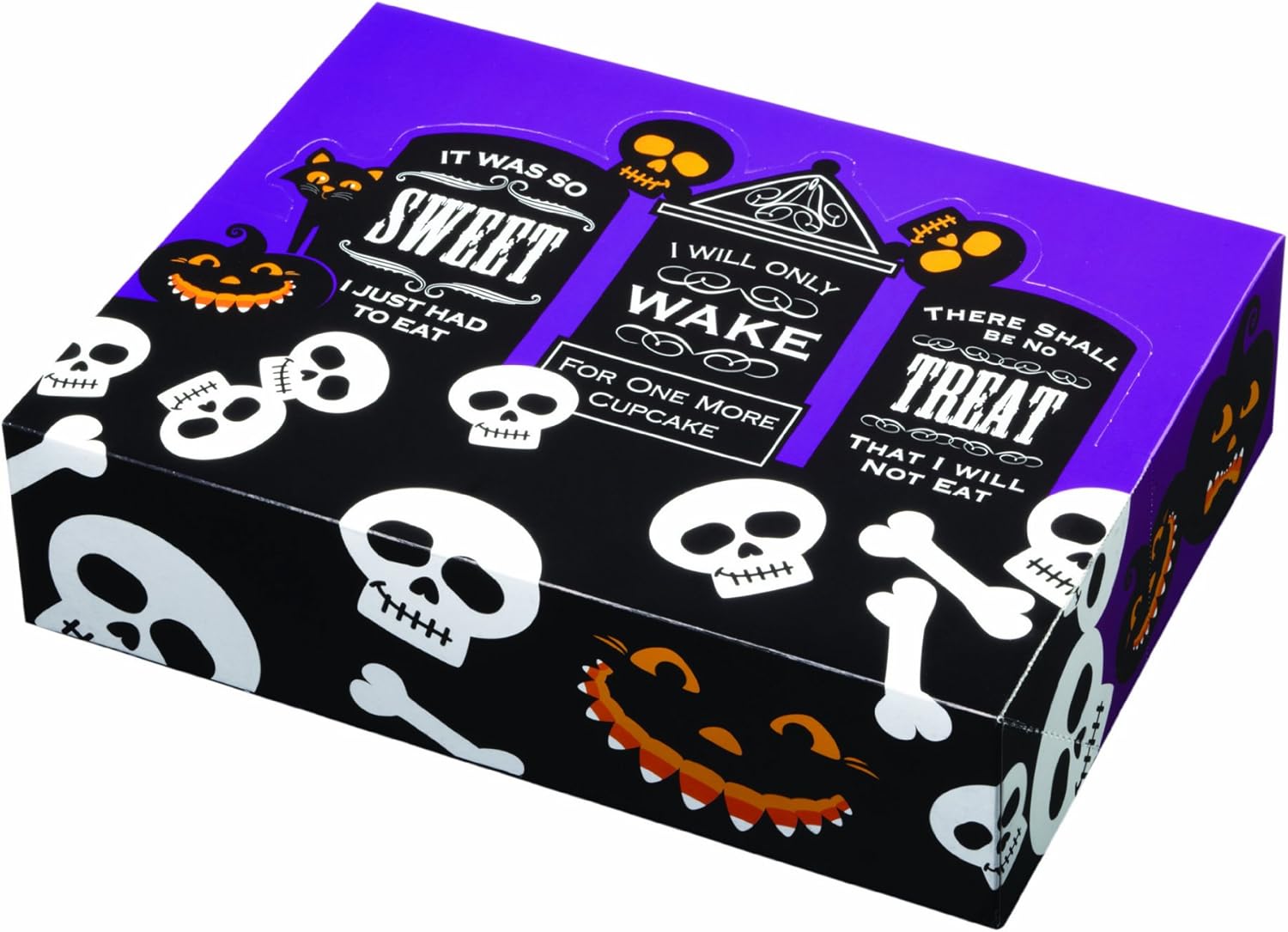 SCATOLA HALLOWEEN PER CUPCAKES 12 CAVITA' WILTON