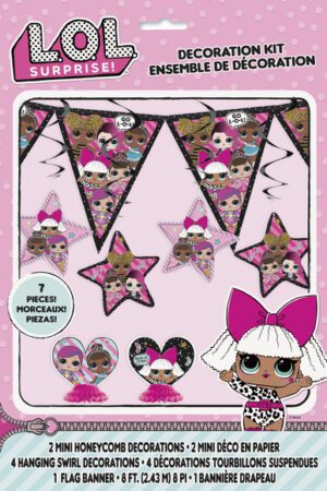 Kit Decorativo LOL SURPRISE