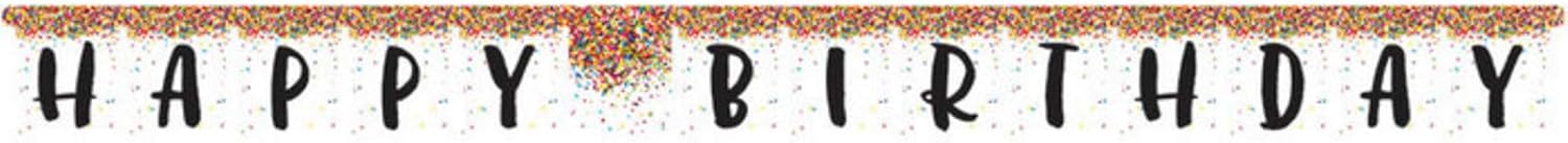 Festone Happy Birthday Sprinkles Banner