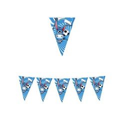 Festone bandierina Asinello Napoli  mt 6