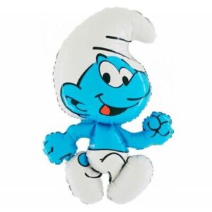 PALLONE IN FOIL SAGOMA PUFFI THE SMURFS cm 86
