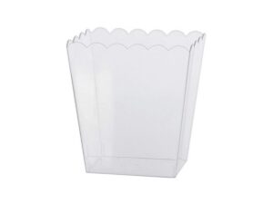 Contenitore in plastica rettangolare grande per caramelle o confetti