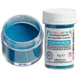 Polvere Brillante Alimentare Sugarflair Glacier Blue Edible Lustre Glitter