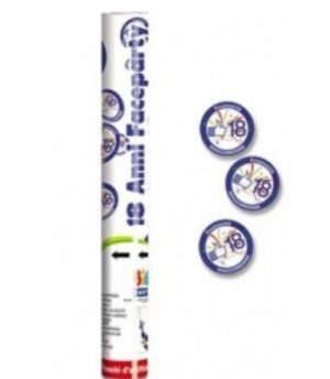 Tubo Sparacoriandoli 18 anni icona Face Party