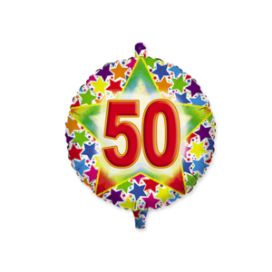 Pallone foil 50 anni Stardust