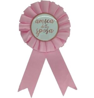 Coccarda "Amica della Sposa" - ottima per addio al nubilato