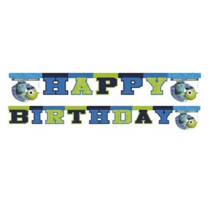 FESTONE GHIRLANDA HAPPY BIRTHDAY MONSTERS UNIVERSITY