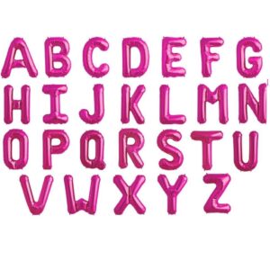 Lettera in Mylar Fucsia 40 cm