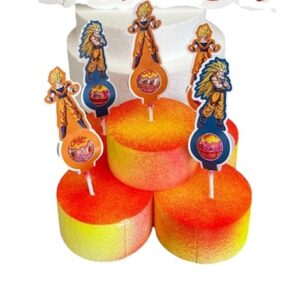 Dragon Ball Kit chupa chups con base e topper personallizato