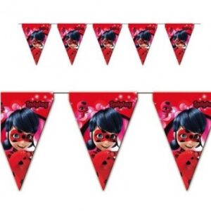 Festone Bandierina Ladybug Miraculous