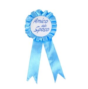 Coccarda "Amico dello Sposo" - ottima per addio al celibato