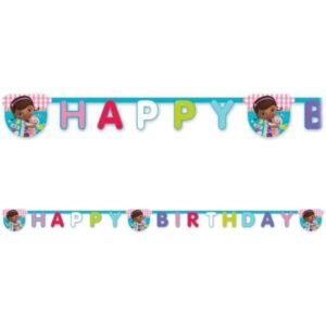 FESTONE GHIRLANDA HAPPY BIRTHDAY DOTTORESSA PELUCHE