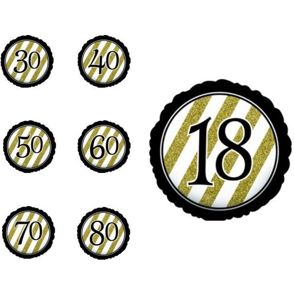 Palloncino Foil Numero 1 Gigante 40 Cm | Colore Argento | Per Feste Di Compleanno E Eventi