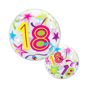 PALLONE BUBBLES QUALATEX 18 ANNI