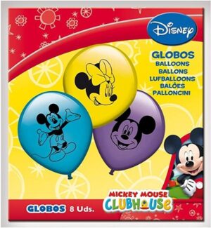 10 Palloncini in lattice La casa di Topolino