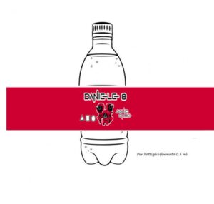 Squid Game  Etichette Acqua personalizzabili pz 12