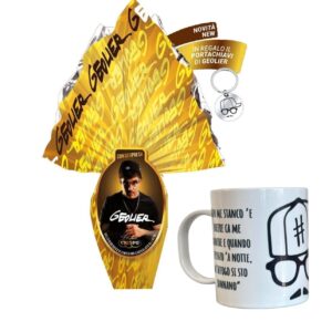 Kit Uovo di pasqua Geolier e Tazza a tema