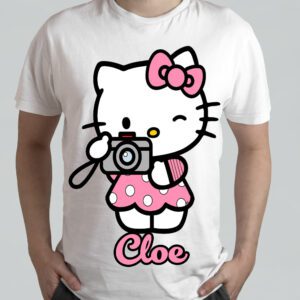 Maglietta personalizzata Hello Kitty