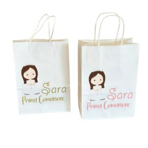 Busta Bianca Per Comunione Personalizzata