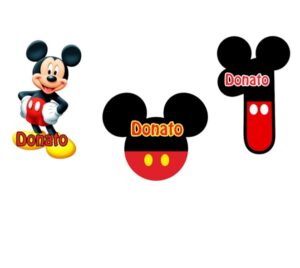 Topolino Disney Magneti  Personalizzabili 10  pz