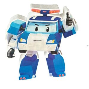 Sagoma In Polistirolo Robocar Poli