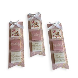 Cioccolatini Segnaposto Battesimo Orsetto