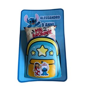 Lilo & Stitch  Zainetti Mr  Brownie Personalizzati tema gadget di fine festa pz 10