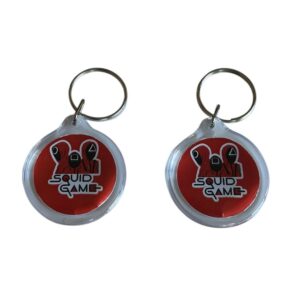 15 PORTACHIAVI SQUID GAME  PERSONALIZZABILI