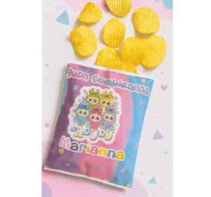 Labubu  Bustine di Patatine Pesonalizzate pz 10 gadgets regalino di fine festa