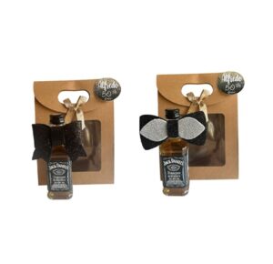 Bomboniera Segnaposto Jack Daniel  10 Pezzi con o senza scatola con bollino personalizzato