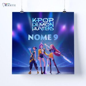 Kpop Demon Hunters Poster personalizzato