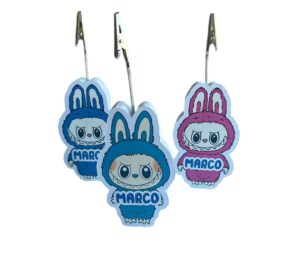 Labubu Portafoto in Polistirolo con grafica Personalizzabile  kit da pz 10 Gadgets di fine festa