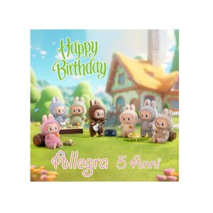 Poster personalizzato Labubu