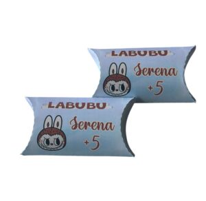 Labubu 12 Scatole Personalizzabili per confetti caramelle