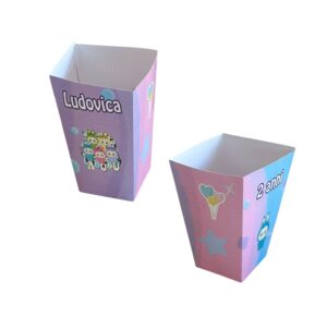 Labubu Scatole per Popcorn Caramelle Personalizzabili set da 10 pz