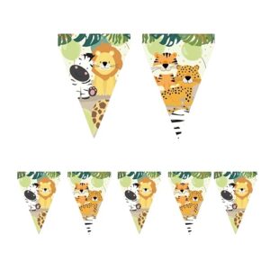 Safari Festone Bandierina  Personalizzabile